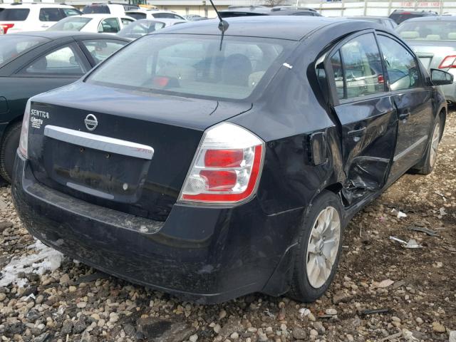 3N1AB6AP1AL706799 - 2010 NISSAN SENTRA 2.0 BLACK photo 4