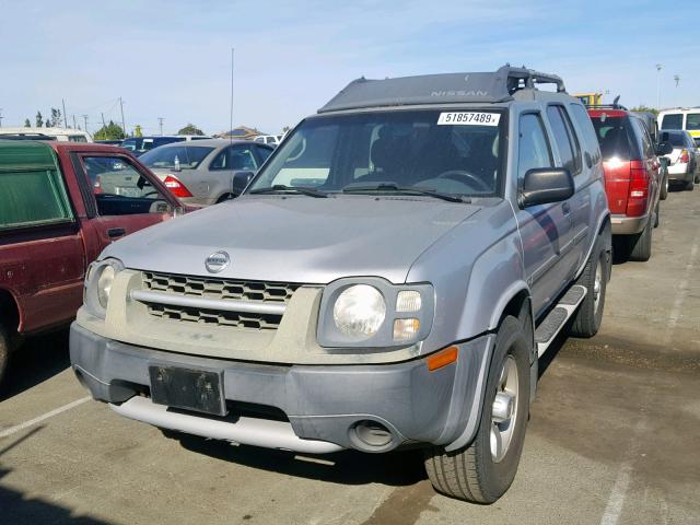 5N1ED28T14C679247 - 2004 NISSAN XTERRA XE SILVER photo 2