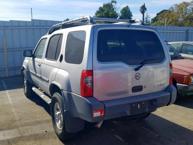 5N1ED28T14C679247 - 2004 NISSAN XTERRA XE SILVER photo 3