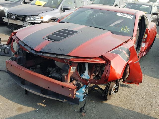 2G1FH1EJ3F9183301 - 2015 CHEVROLET CAMARO SS RED photo 9