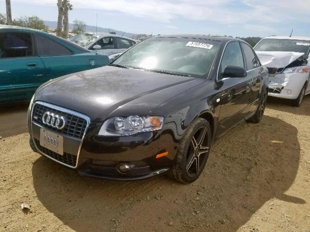 WAUBF78E86A049057 - 2006 AUDI A4 S-LINE BLACK photo 2