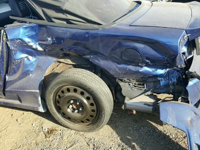 1ZVFT85H465251871 - 2006 FORD MUSTANG GT BLUE photo 10