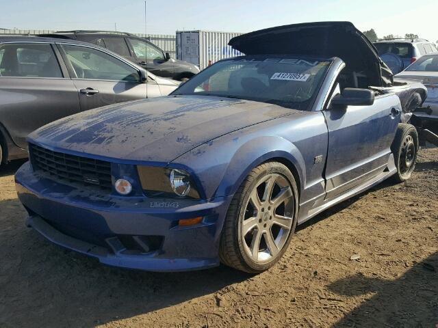 1ZVFT85H465251871 - 2006 FORD MUSTANG GT BLUE photo 2