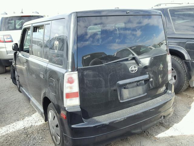 JTLKT324564124787 - 2006 TOYOTA SCION XB 黑色 照片 3