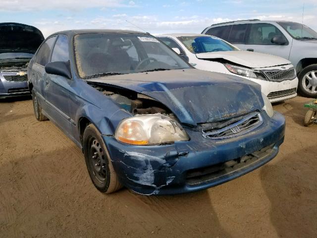 2HGEJ6624WH586139 - 1998 HONDA CIVIC DX BLUE photo 1