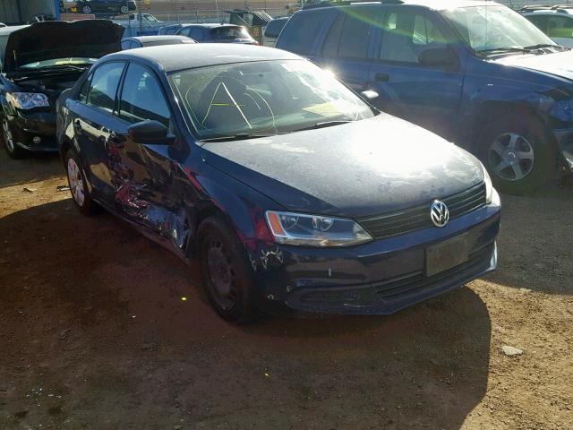 3VW2K7AJ2DM364567 - 2013 VOLKSWAGEN JETTA BASE 蓝色 照片 1