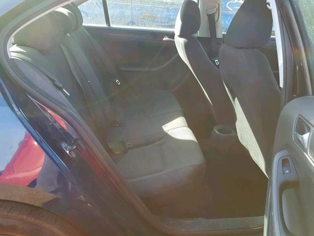 3VW2K7AJ2DM364567 - 2013 VOLKSWAGEN JETTA BASE 蓝色 照片 6