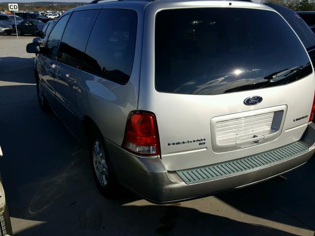 2FMZA58235BA21305 - 2005 FORD FREESTAR L SILVER photo 3