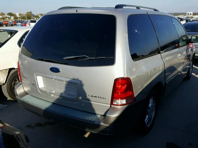 2FMZA58235BA21305 - 2005 FORD FREESTAR L SILVER photo 4