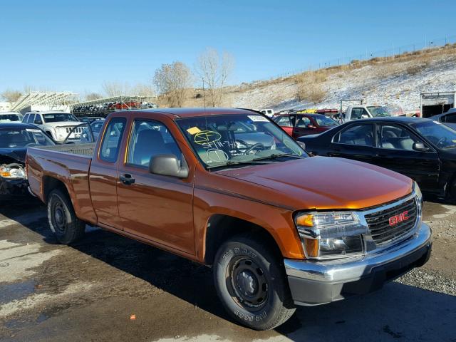 1GTCS198268316631 - 2006 GMC CANYON ORANGE photo 1