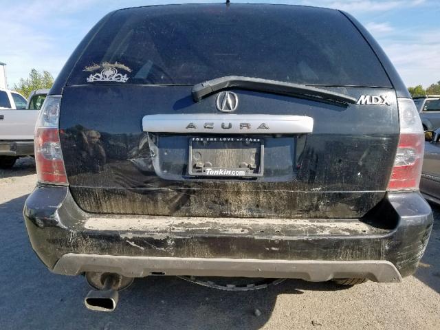 2HNYD188X5H560063 - 2005 ACURA MDX TOURIN BLACK photo 9