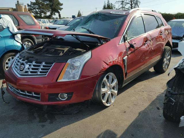 3GYFNHE31DS638330 - 2013 CADILLAC SRX PERFOR RED photo 2