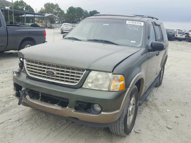 1FMZU64E22UB07725 - 2002 FORD EXPLORER E GREEN photo 2