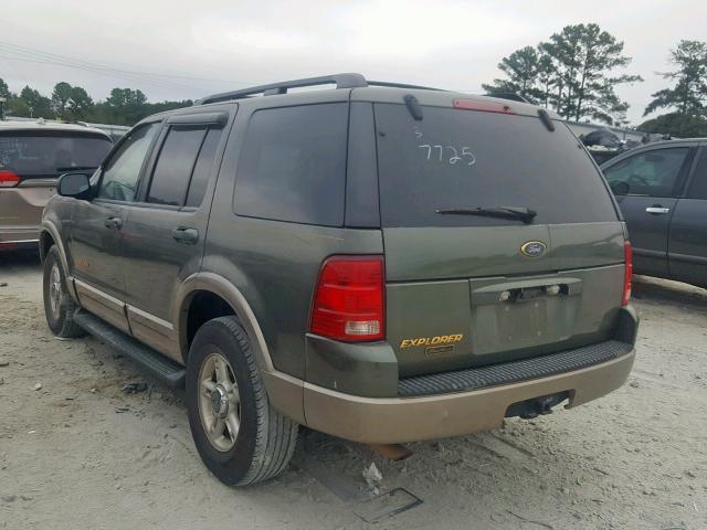 1FMZU64E22UB07725 - 2002 FORD EXPLORER E GREEN photo 3