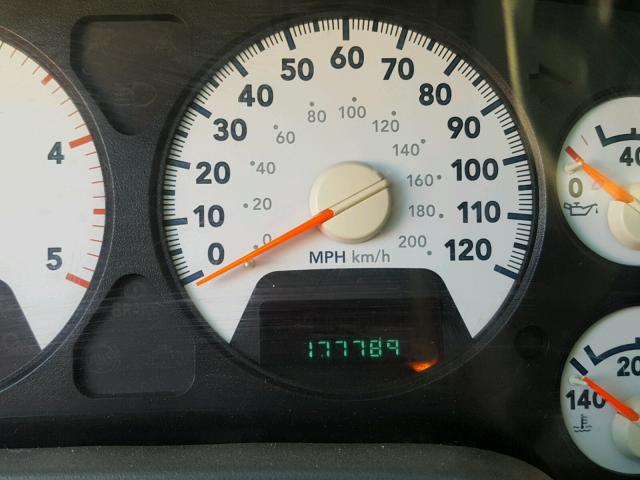 1D7KS28C26J204451 - 2006 DODGE RAM 2500 S წითელი ფოტო 8