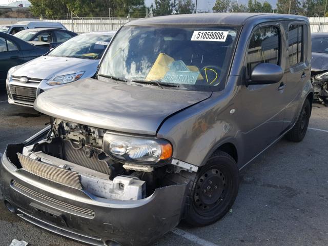 JN8AZ2KR3CT252351 - 2012 NISSAN CUBE BASE GRAY photo 2