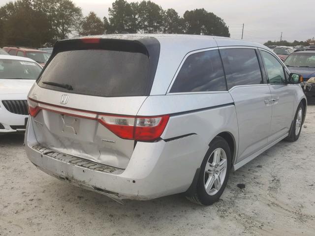 5FNRL5H99CB083545 - 2012 HONDA ODYSSEY TO SILVER photo 4