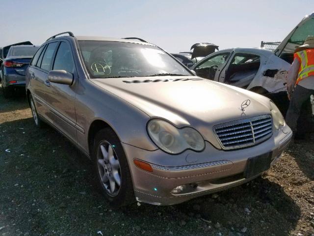 WDBRH81J23F376558 - 2003 MERCEDES-BENZ C 240 SPOR GOLD photo 1