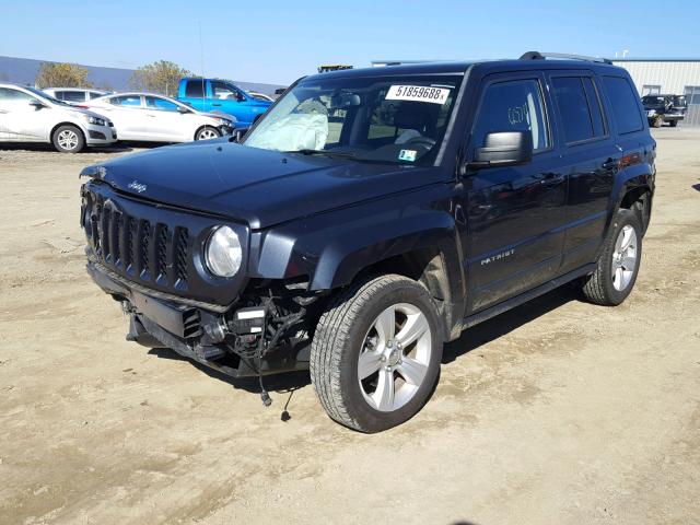 1C4NJRCB1ED928243 - 2014 JEEP PATRIOT LI GRAY photo 2