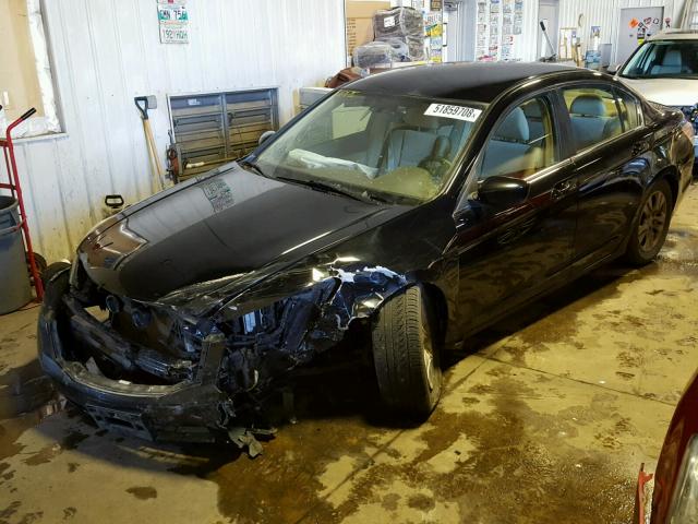 1HGCP26419A082229 - 2009 HONDA ACCORD LXP BLACK photo 2