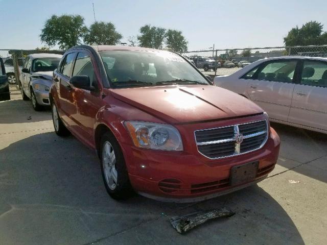 1B3HB48BX8D524482 - 2008 DODGE CALIBER SX RED photo 1