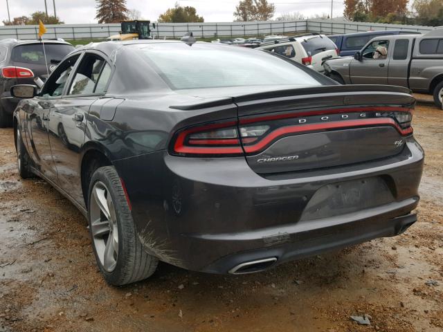 2C3CDXCT2JH146952 - 2018 DODGE CHARGER R/ GRAY photo 3