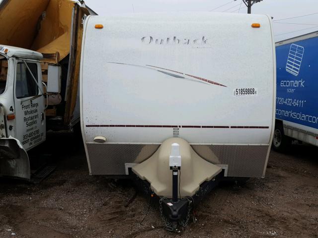 4YDT23K297B453505 - 2007 KEYSTONE OUTBACK WHITE photo 2