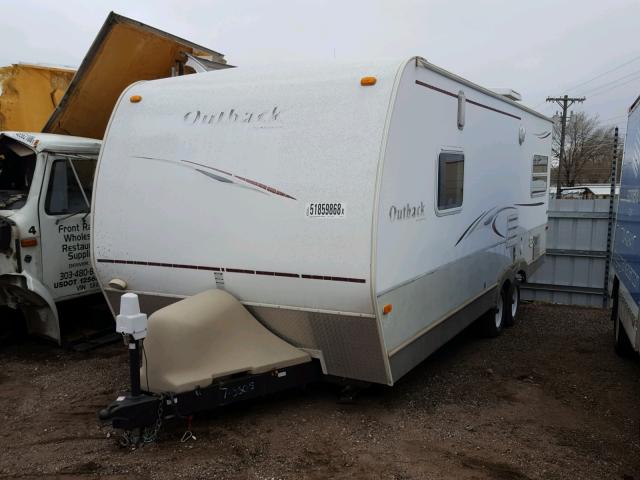 4YDT23K297B453505 - 2007 KEYSTONE OUTBACK WHITE photo 3