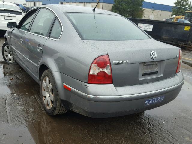 WVWRH63B53P205471 - 2003 VOLKSWAGEN PASSAT GLX 灰色 照片 3