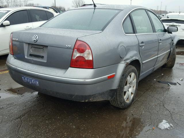 WVWRH63B53P205471 - 2003 VOLKSWAGEN PASSAT GLX 灰色 照片 4