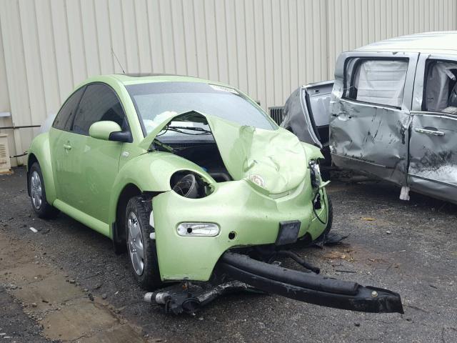 3VWCK21C53M421318 - 2003 VOLKSWAGEN NEW BEETLE Yaşıl foto 1