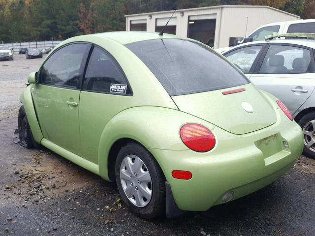 3VWCK21C53M421318 - 2003 VOLKSWAGEN NEW BEETLE Yaşıl foto 3