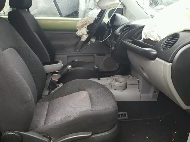 3VWCK21C53M421318 - 2003 VOLKSWAGEN NEW BEETLE Yaşıl foto 5