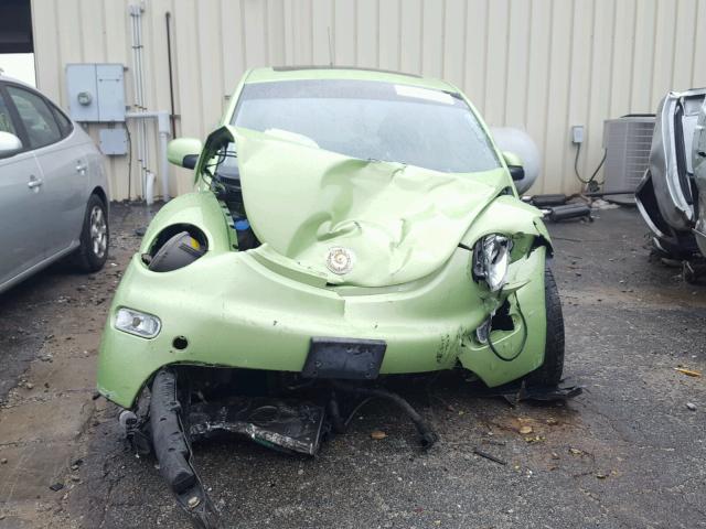 3VWCK21C53M421318 - 2003 VOLKSWAGEN NEW BEETLE Yaşıl foto 9
