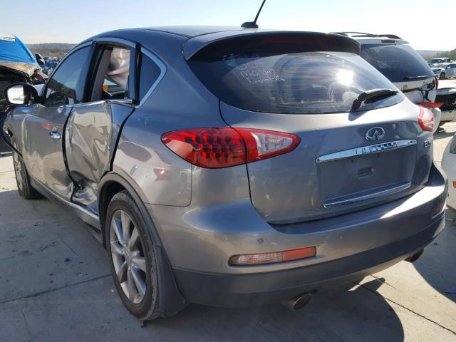 JNKAJ09E28M300268 - 2008 INFINITI EX35 BASE GRAY photo 3