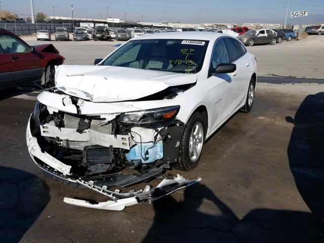 1G1ZB5ST4GF275148 - 2016 CHEVROLET MALIBU LS 白色 照片 2