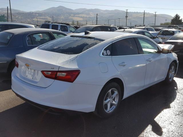 1G1ZB5ST4GF275148 - 2016 CHEVROLET MALIBU LS 白色 照片 4
