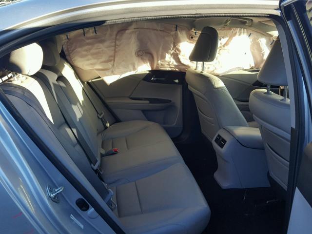 1HGCR2F82EA075345 - 2014 HONDA ACCORD EXL SILVER photo 6