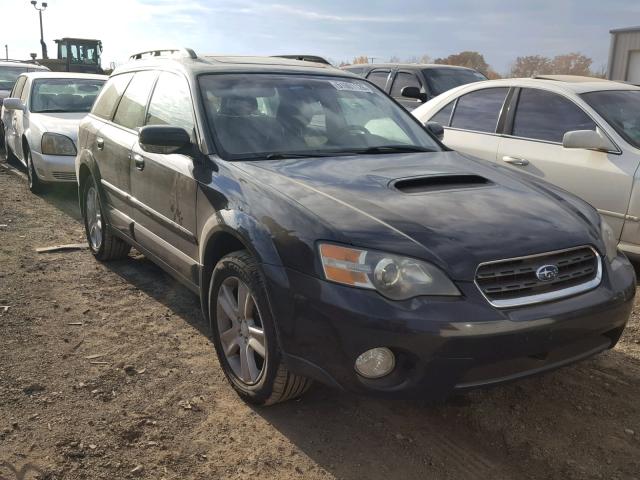 4S4BP67C156371093 - 2005 SUBARU LEGACY OUT BLACK photo 1