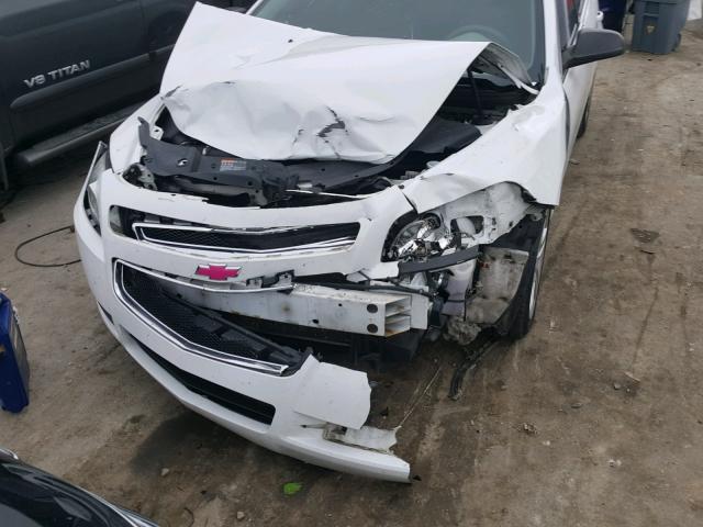 1G1ZA5EU6CF234036 - 2012 CHEVROLET MALIBU LS 白色 照片 9
