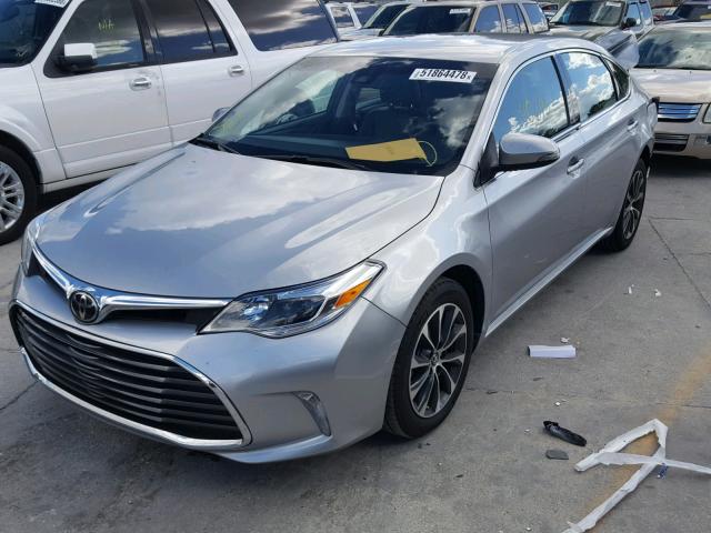 4T1BK1EB4HU251526 - 2017 TOYOTA AVALON XLE SILVER photo 2