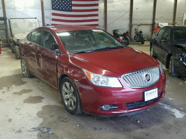 1G4GC5EG4AF204528 - 2010 BUICK LACROSSE C MAROON photo 1