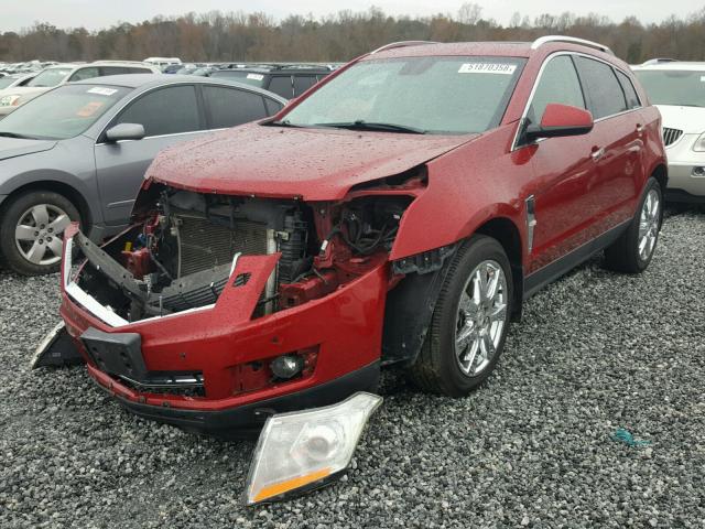3GYFNBEY7BS517257 - 2011 CADILLAC SRX PERFOR RED photo 2