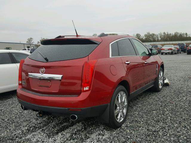 3GYFNBEY7BS517257 - 2011 CADILLAC SRX PERFOR RED photo 4