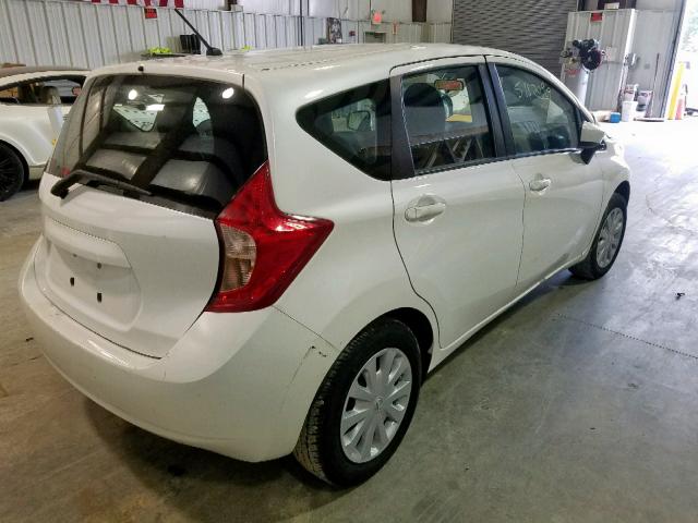 3N1CE2CP6FL377949 - 2015 NISSAN VERSA NOTE WHITE photo 4