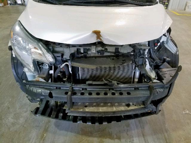 3N1CE2CP6FL377949 - 2015 NISSAN VERSA NOTE WHITE photo 9