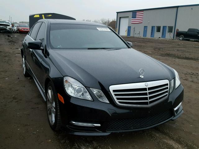 WDDHF5KB8DA685092 - 2013 MERCEDES-BENZ E 350 BLACK photo 1