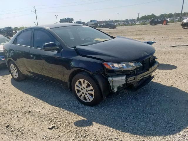 KNAFU4A20D5721589 - 2013 KIA FORTE EX BLACK photo 1