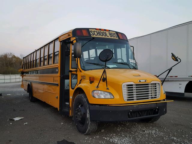 4UZADADTXCCBE9869 - 2012 FREIGHTLINER CHASSIS B2 黄色 照片 1