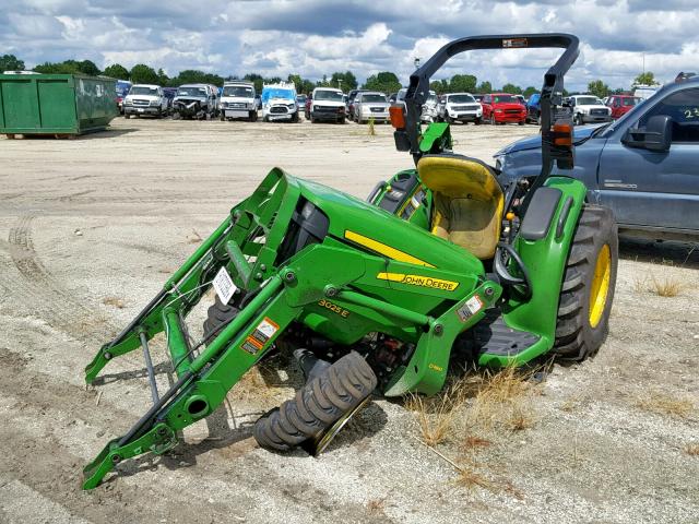 1LV3025ELHH108466 - 2018 JOHN DEERE 3025E GREEN photo 2